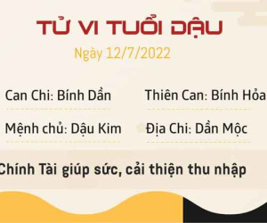 Tử vi thứ 3 ngày 12/07/2022 của 12 con giáp: Tý gặp quý nhân, Tị hơi sa sút