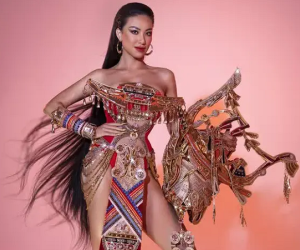 Trang phục dân tộc của Kim Duyên tại Miss Supranational 2022 bị chê thô tục, phản cảm