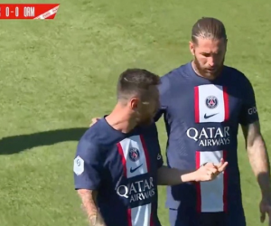 Messi nhường Ramos ghi bàn trong trận đấu đầu tiên của PSG dưới thời HLV Galtier