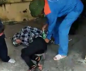 Nam thanh niên mang hung khí xông vào cướp ngân hàng