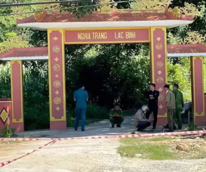 Kinh hoàng cảnh cha chết cháy ở nghĩa trang, con bỏng nặng tử vong