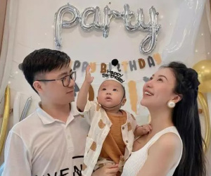 Con trai lớn tròn 1 tuổi, hot girl 'Người Ấy Là Ai' sắp đẻ bé thứ 2