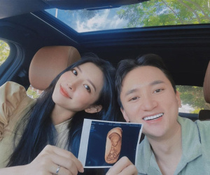Phan Mạnh Quỳnh và bà xã hot girl hạnh phúc thông báo đã có em bé đầu lòng sau hơn 1 năm kết hôn