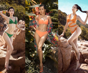 Miss World Vietnam 2022: Top 38 khoe dáng nóng bỏng cùng bikini