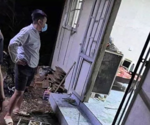 Dùng xà beng đánh chết hàng xóm rồi phóng hỏa đốt xe vì không ký giáp ranh đất