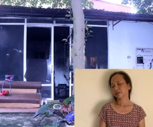 Người phụ nữ đốt chết chị dâu và bé 6 tháng tuổi