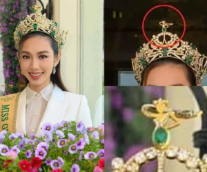 Thùy Tiên làm méo vương miện 12 tỷ, chủ tịch Nawat 'chắc xót lắm'