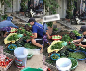 Nam thanh niên đi mua rau kì kèo bớt từ 1k, hỏi ra mới biết lý do khiến ai cũng đồng cảm