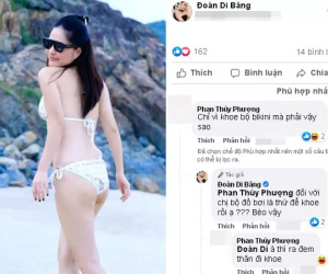 Uốn éo diện biniki, Đoàn Di Băng bị mắng khoe thân vừa thôi