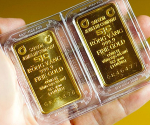 Giá vàng SJC 'bốc hơi' 1,5 triệu đồng/lượng