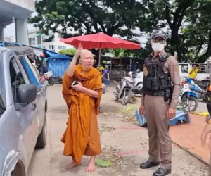 Nhà sư lái xe khi say xỉn, cãi cảnh sát 'uống rượu là để chống Covid'