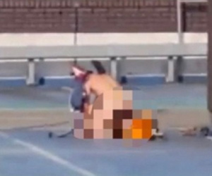'Mây mưa' trên sân thượng giữa trưa nắng gần 50 độ C, cặp đôi không ngờ bị thấy toàn bộ