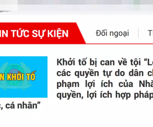 Bộ Công an khởi tố bị can Nguyễn Sơn Lộ
