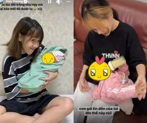 Xôn xao 'diu túp bê' Hậu Hoàng đã bí mật sinh con