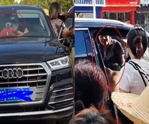 Cặp kè với chồng người khác bị chính thất đánh ghen lột đồ giữa đường, con trai chắp tay xin tha cho mẹ: 'Sống tích đức đi để lại phúc cho con!'
