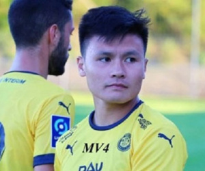 Quang Hải được Pau FC đăng ký vào danh sách thi đấu trận mở màn Ligue 2