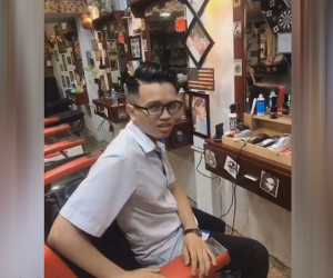 Thanh niên không chịu trả tiền cắt tóc, hồn nhiên trả lời 'Ủa bình thường mà' liền bị chủ quán xử đẹp, cái kết khiến dân tình ngán ngẩm