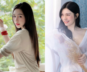 Hai hot girl Kem Xôi ngày càng xinh đẹp nổi bật khó nhận ra