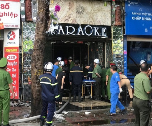 Trước khi hy sinh, 3 cảnh sát đã cứu 8 người ra khỏi vụ cháy quán karaoke