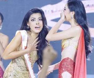 Người đẹp 'ô dề' khi đăng quang: Người hò hét, người vừa nhảy vừa vẫy tay như 'vịt đập cánh'
