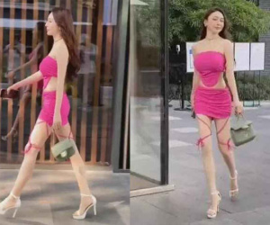 Đi mua sắm với trang phục khó chấp nhận, gái xinh làm loạn MXH