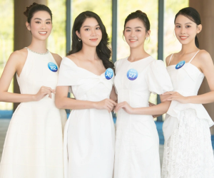 Lương Thùy Linh xúc động vì câu chuyện bị bạo hành của thí sinh Miss World VN