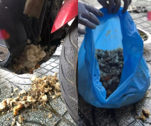 Khách nữ mang xe máy ra rửa hồn nhiên khen tay nghề xịn, thợ hốt hoảng như xem phim kinh dị