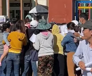 Phụ huynh nhảy tường đăng ký cho con học mẫu giáo