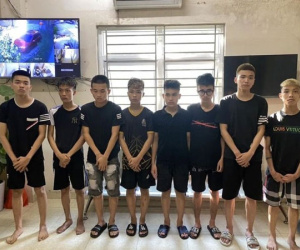 Mâu thuẫn trên MXH, 80 'trẻ trâu' vác hung khí đi 'hỗn chiến' ở Hà Nội