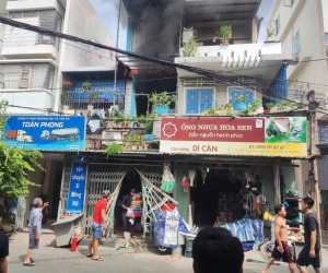 Cháy nhà phố ở Đà Nẵng, 3 mẹ con tử vong