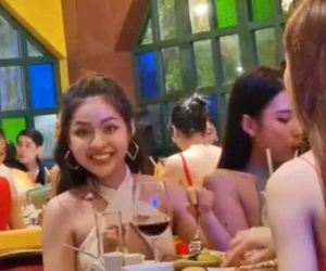 'Hot girl trứng rán' lọt ống kính team qua đường, nhìn tưởng bà cô U40