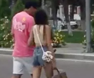 Tóm gọn Đoàn Văn Hậu và Doãn Hải My tình tứ trên đường