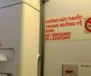 Hút thuốc lá nhưng không chịu nộp phạt, nam hành khách 23 tuổi bị cấm bay 9 tháng