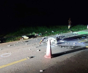 Tai nạn kinh hoàng ở Sơn La, 3 người bị hất văng 10m, tử vong