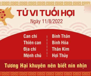 Tử vi thứ 5 ngày 11/08/2022 của 12 con giáp: Tý gặp rắc rối, Ngọ phát tài