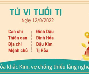 Tử vi thứ 6 ngày 12/08/2022 của 12 con giáp: Dần có cơ hội thăng quan, Tị gia đình lục đục