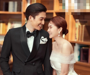Hậu chia tay, Đình Tú đăng ảnh cưới tình tứ bên Hương Giang, khán giả vào khuyên tái hợp