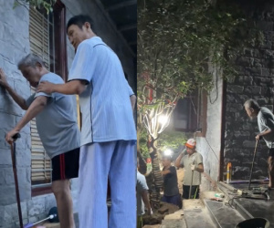 Cụ ông 92 tuổi ngẩn ngơ giữa hè, tay gõ gậy lộc cộc xuống đất, miệng liên tục mắng con trai, lý do phía sau khiến ai nấy xót xa