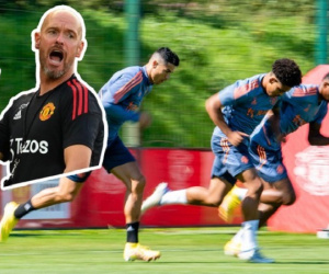 Ten Hag hủy tập, phạt cầu thủ chạy gần 14 cây số