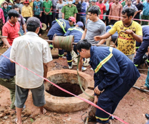 2 người đàn ông chết ngạt dưới giếng