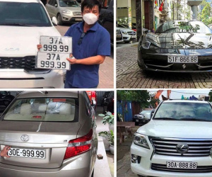 Người trúng đấu giá được giữ lại biển số khi bán ô tô
