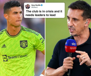 Gary Neville vạch trần bộ mặt của Ronaldo