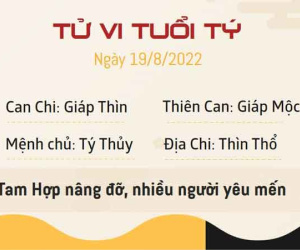 Tử vi thứ 6 ngày 19/08/2022 của 12 con giáp: Mùi có nhiều tiền thưởng, Tuất ngang ngược