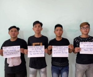 Bắt khẩn cấp 4 ‘cô hồn’ giật đồ cúng không thành thì vác hung khí đi trả thù