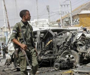 Tấn công khủng bố khách sạn Somalia: Ít nhất 60 người thương vong