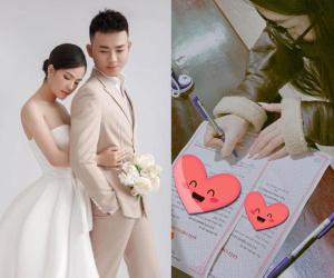 Sau Diệu Nhi, bồ cũ Quang Hải công khai giấy đăng kí kết hôn với Anh Tú