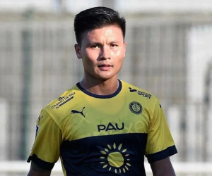 Quang Hải chạm bóng 17,5 lần/trận, qua người thành công 100% ở Pau FC