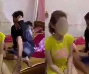 Bố mẹ chồng bắt quả tang con dâu dan díu với trai lạ ngay trong nhà, CĐM xót xa cho hai đứa trẻ nằm trên giường