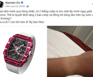 Đi du lịch Ý, khách Việt 'bay' luôn chiếc đồng hồ 7 tỷ chỉ sau 1 cái ôm