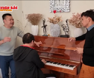 Video Quang Thắng đệm đàn, Xuân Bắc yểm trợ, Tự Long hát gây sốt MXH